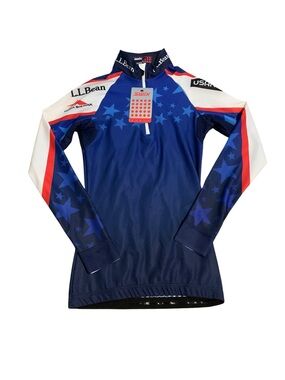 Swix x LL Bean US Ski Team Triac Base Layer Top Women Small NWT